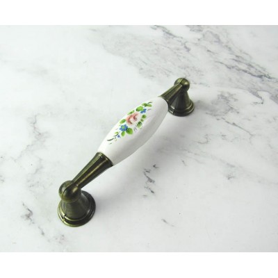 ceramic cabinet handles porcelain pulls and  handles with zinc alloy